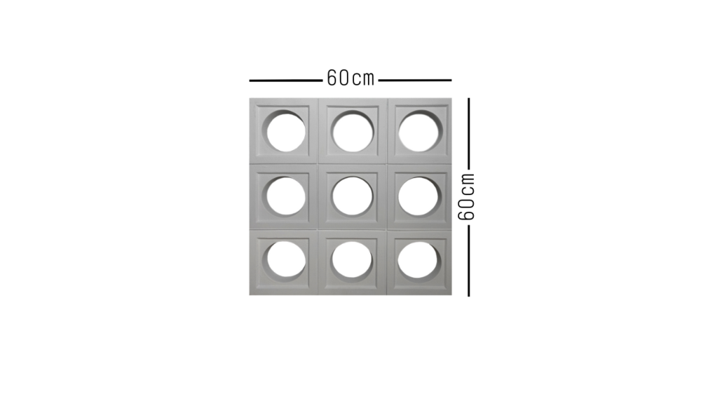 Circular Hollow Brick CHO-3000